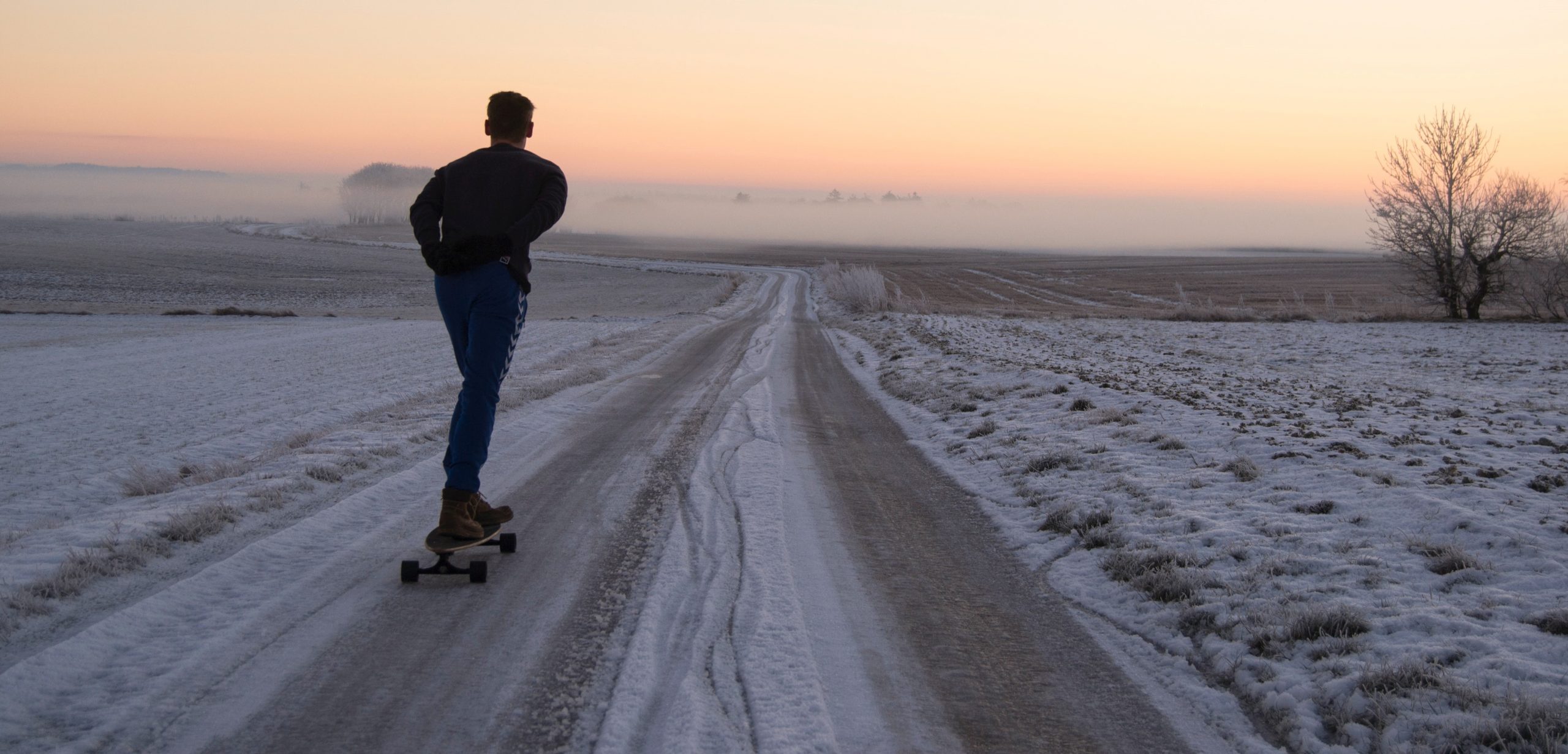 Tips and tricks for longboarding in snow