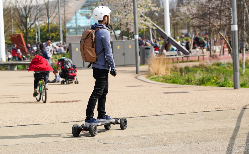 how to ride an electric longboard